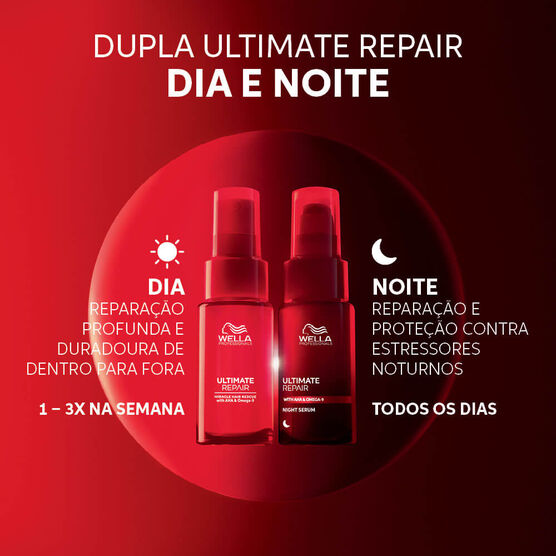 S&eacute;rum Capilar Noturno Wella Ultimate Repair